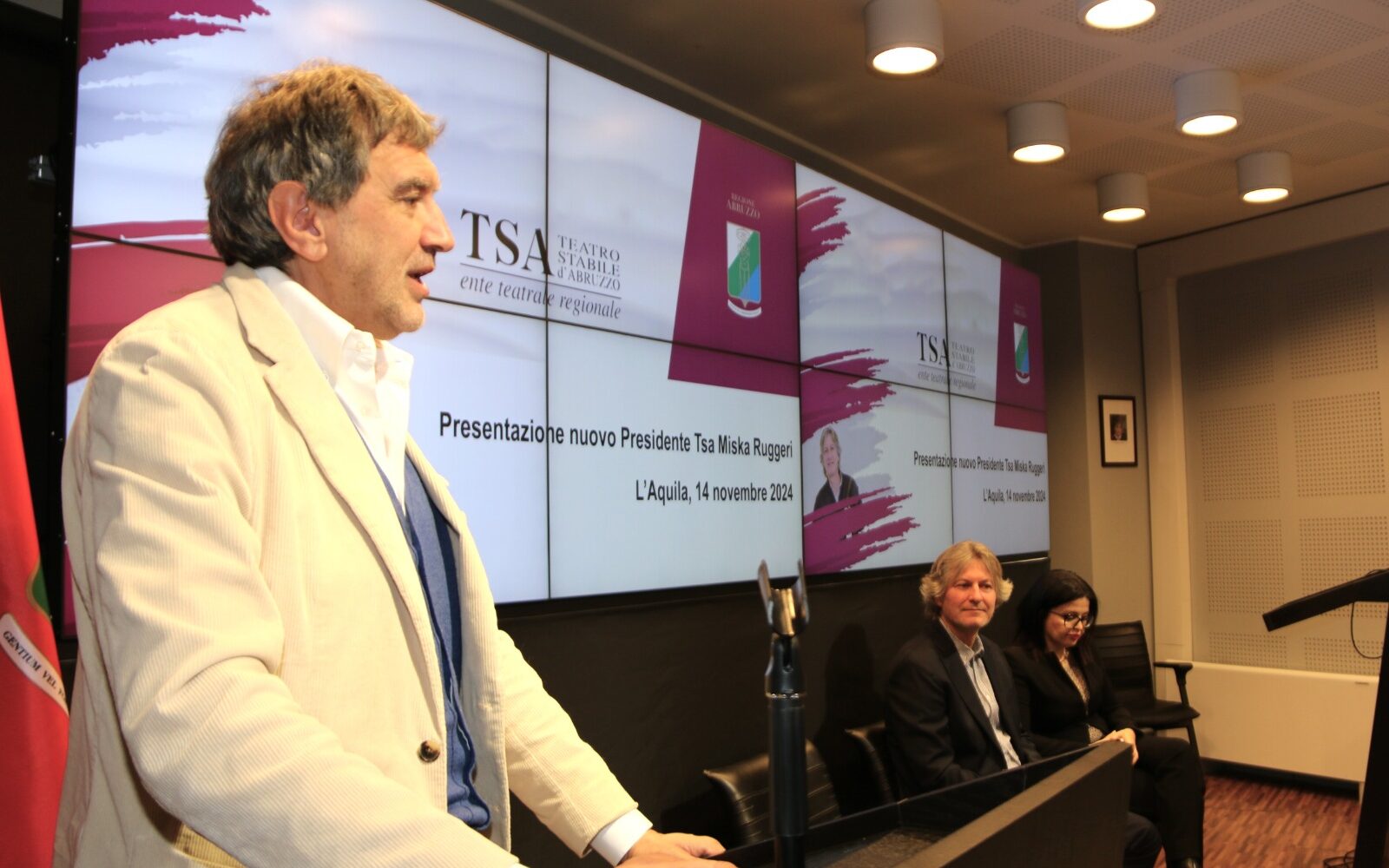 Presentazione nuovo Presidente TSA