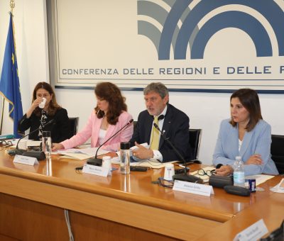Marsilio presiede Conferenza Regioni con la Presidente Tüttő